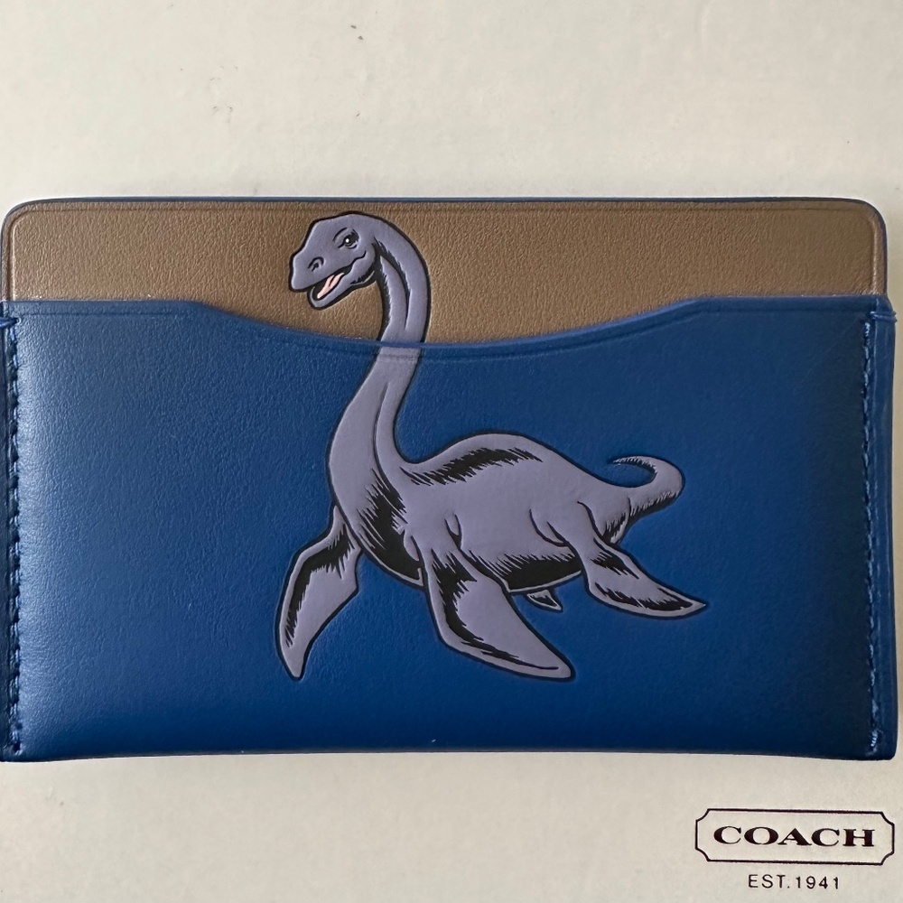 COACH MYTHICAL MONSTER CHAMP CARD CASE - RARE!